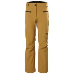 Spodnie narciarskie dla kobiet Helly Hansen Bellissimo 2. Brązowe spodnie narciarskie Helly Hansen, bez wzorów, narciarskie. W wyprzedaży za 688.45 zł.