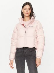 Columbia Kurtka puchowa Puffect™ Cropped Jacket Różowy Regular Fit. Czerwone kurtki Columbia, m, bez wzorów, z puchu, bez kaptura. Za 359.99 zł.