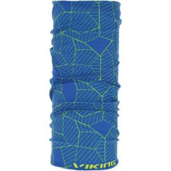 Komin na szyję Viking 9763 Regular. Niebieskie szaliki i kominy Viking, bez wzorów. Za 24.99 zł.