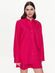 Herskind Koszula Henriette 4704610 Różowy Regular Fit. Czerwone koszule Herskind, bez wzorów, z bawełny, bez kołnierzyka, bez ramiączek. Za 599.99 zł.