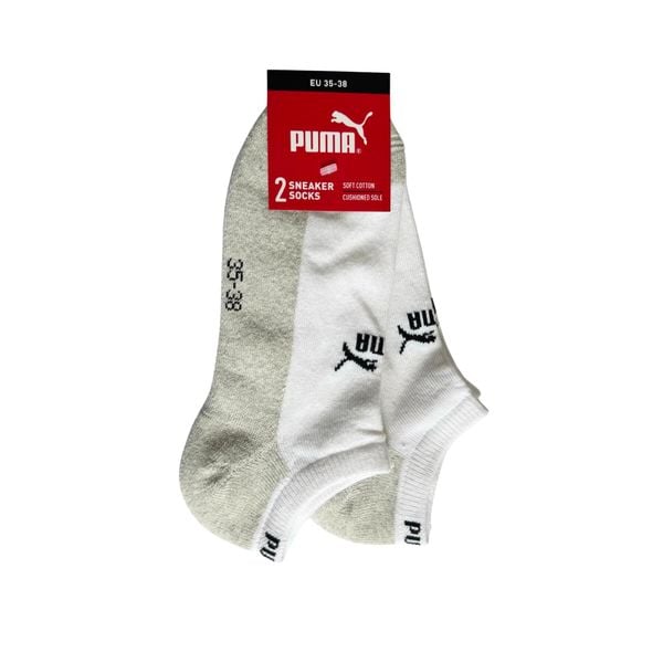 Puma Skarpety 2-Pack 93899601. Białe skarpetki Puma, bez wzorów, z bawełny. Za 52.85 zł.
