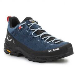 Buty trekkingowe damskie Salewa Alp Trainer 2. Niebieskie buty trekkingowe Salewa, z gumy, bez zapięcia. Za 943.00 zł.