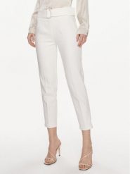 Morgan Spodnie materiałowe 241-PBACI.F Écru Regular Fit. Spodnie materiałowe Morgan, bez wzorów, z materiału. Za 219.99 zł.