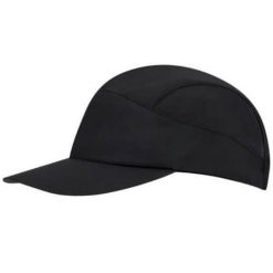 Lekka czapka sportowa z daszkiem regulowana one size CEP unisex. Czarne czapki z daszkiem CEP, bez wzorów, z materiału, sportowe. Za 169.00 zł.