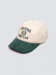 Czapka damska z daszkiem z haftem kremowa Adrienne 103. Białe czapki z daszkiem BIG STAR, bez wzorów, z jeansu, klasyczne. W wyprzedaży za 59.99 zł.