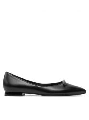 HÖGL Baleriny Vivienne 8-100020 Czarny. Czarne baleriny Högl, bez wzorów, ze skóry, bez obcasa, bez zapięcia. Za 699.99 zł.