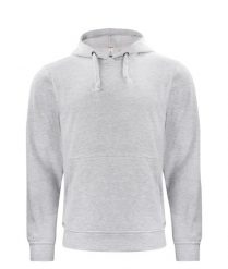 Clique Basic Hoody bluza z kapturem unisex, stabilizowany materiał – ash. Szare bluzy CLIQUE, xl, bez wzorów, z bawełny, bez ramiączek, z kapturem. Za 172.75 zł.
