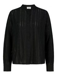 Sublevel Bluzka w kolorze czarnym rozmiar: S. Czarne bluzki Sublevel, s, bez wzorów, bez kołnierzyka, bez ramiączek. Za 100.52 zł.