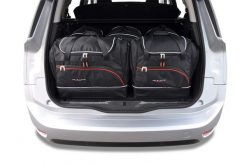 Torby Do Bagażnika Citroen C4 Grand Picasso 2013-2018 5Szt Kjust. Czarne torby podróżne KJUST, bez wzorów, z kauczuku. Za 1,631.00 zł.