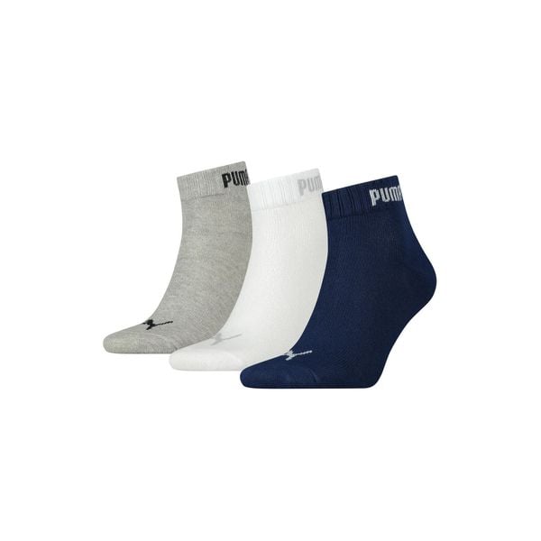 Puma Skarpety Quarter-V 3-Pak 88749805. Niebieskie skarpetki Puma, bez wzorów. Za 32.99 zł.