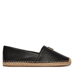 Espadryle Tommy Hilfiger. Czarne espadryle Tommy Hilfiger, bez wzorów, bez obcasa. Za 369.99 zł.