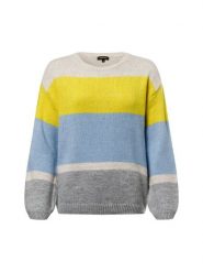 More & More Sweter z dzianiny Kobiety Sztuczne włókno beżowy, 44. Brązowe swetry More & More, bez wzorów, z dzianiny, bez ramiączek. Za 169.95 zł.