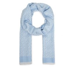Szal Liu Jo. Niebieskie szaliki i kominy Liu Jo, bez wzorów. Za 249.99 zł.