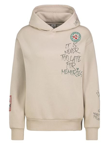 Eight2Nine Bluza w kolorze beżowym rozmiar: M. Brązowe bluzy Eight2Nine, m, bez wzorów, z bawełny, bez ramiączek, z kapturem. Za 118.28 zł.