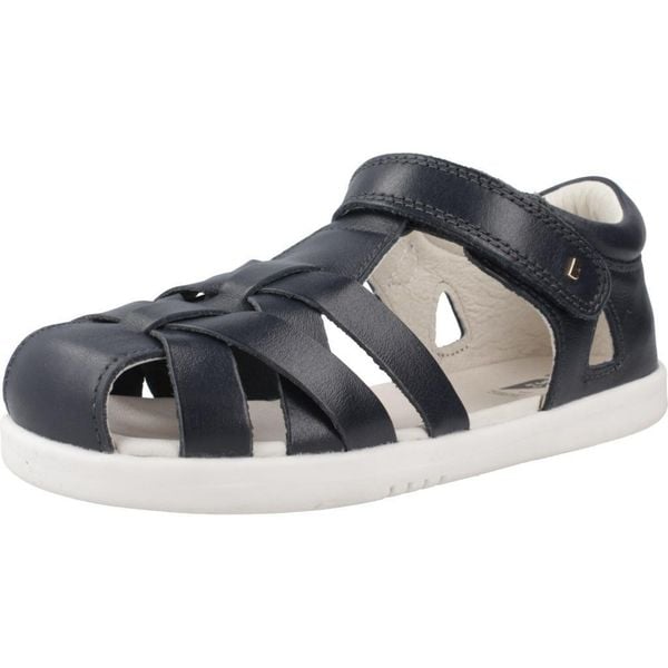 Sandały BOBUX TROPICANA II Niebieski. Niebieskie sandały BOBUX, bez wzorów, ze skóry, bez obcasa, bez zapięcia. Za 334.99 zł.