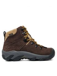 Keen Trekkingi Pyrenees Waterproof Hiking Boot 1029722 Brązowy. Brązowe buty trekkingowe Keen, ze skóry, bez zapięcia. Za 729.99 zł.