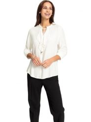 WITT WEIDEN Bluzka w kolorze kremowym rozmiar: 38. Brązowe bluzki WITT WEIDEN, bez wzorów, z wiskozy, bez kołnierzyka, bez ramiączek. Za 39.99 zł.