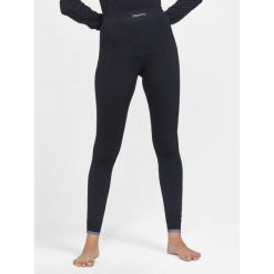 Legginsy damskie Craft Adv Warm Intensity. Czarne legginsy Craft, bez wzorów, z dzianiny, sportowe. Za 456.99 zł.
