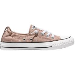 Buty sportowe Converse Ctas Shoreline. Czerwone buty treningowe Converse, bez wzorów, z materiału, bez zapięcia. Za 390.00 zł.