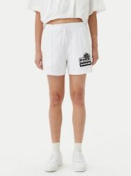 PINKO Szorty sportowe Max Shorts Interlock Tecni 105271 A2MD Biały Regular Fit. Białe szorty sportowe Pinko, bez wzorów, z syntetyku. Za 959.99 zł.