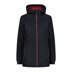 Kurtka damska z kapturem ripstop CMP. Szare kurtki CMP, bez wzorów, sportowe, z kapturem. Za 475.05 zł.