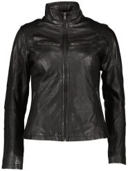 7eleven Skórzana kurtka "Jeany" w kolorze czarnym rozmiar: 38. Czarne kurtki 7eleven, bez wzorów, ze skóry, bez kaptura. Za 383.03 zł.