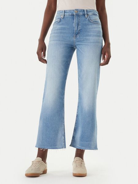 BOSS Jeansy C_Soft 50558714 Niebieski Flare Fit. Niebieskie jeansy Boss, bez wzorów, z bawełny. Za 307.99 zł.