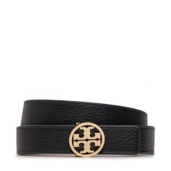 Pasek Damski Tory Burch. Czarne paski Tory Burch, bez wzorów. Za 889.99 zł.