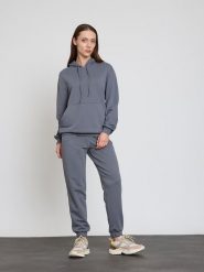 BGN Spodnie dresowe w kolorze szarym rozmiar: 40. Szare spodnie sportowe BGN, bez wzorów, z dresówki. Za 108.99 zł.