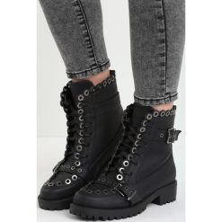 Czarne Botki Stylish. Botki marki Born2be. Za 89.99 zł.