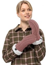 Jack Wolfskin Rękawiczki "Highloft" w kolorze jasnoróżowym rozmiar: M. Różowe rękawiczki Jack Wolfskin, bez wzorów, z materiału. Za 136.78 zł.