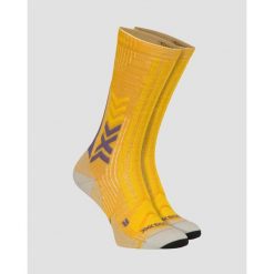 Skarpety X-Socks Trekking Perform Merino Crew. Żółte skarpetki X-Socks, bez wzorów. Za 169.99 zł.