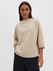 Someday Bluza w kolorze beżowym rozmiar: 40. Brązowe bluzy someday., bez wzorów, bez ramiączek, bez kaptura. Za 149.95 zł.