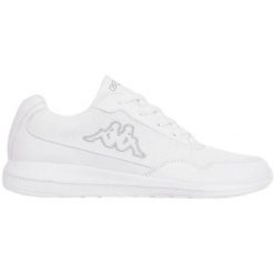 Buty Kappa Follow Oc 242512 1016 białe. Białe buty do biegania Kappa, bez wzorów, z nubiku, bez zapięcia, do biegania. Za 185.24 zł.