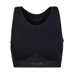 Biustonosz dla kobiet Falke. Czarne biustonosze sportowe Falke, bez wzorów. Za 395.00 zł.