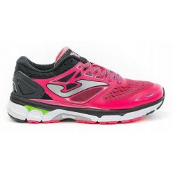 Buty do biegania damskie Joma Hispalis Lady. Czerwone buty do biegania Joma, bez wzorów, z gumy, bez zapięcia, do biegania. Za 207.99 zł.