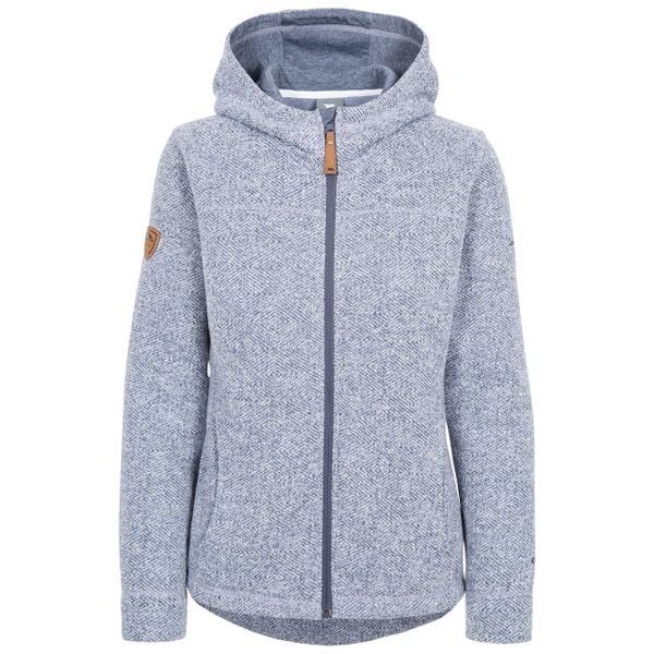 Bluza damska z kapturem Trespass Reserve. Niebieskie bluzy z kapturem Trespass, s, bez wzorów, z jersey, z kapturem, trekkingowe. Za 201.21 zł.