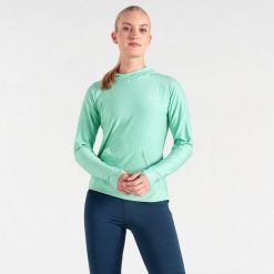 Bluza sportowa z kapturem damska Sprint City. Zielone bluzy z kapturem Dare 2b, bez wzorów, z kapturem, do biegania. Za 232.00 zł.