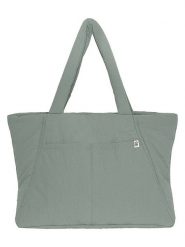 MOSS COPENHAGEN Shopper bag w kolorze zielonym - 46 x 31 x 20 cm rozmiar: onesize. Zielone shopper bag Moss Copenhagen, bez wzorów, z materiału, na ramię, bez dodatków. Za 114.95 zł.
