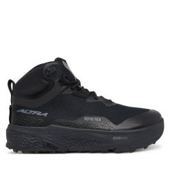 Trekkingi Altra. Czarne trekkingi Altra, bez wzorów, z gore-texu, bez zapięcia, trekkingowe, gore-tex. Za 999.99 zł.