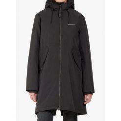 Płaszcz damski Didriksons Fia Parka. Czarne płaszcze Didriksons, na zimę, bez wzorów, bez kaptura. Za 627.99 zł.