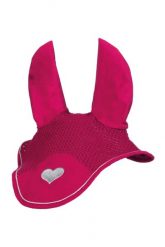 Krótki kapelusz dla koni HKM Sweet Valentine. Czerwone kapelusze HKM, bez wzorów, eleganckie. Za 164.00 zł.