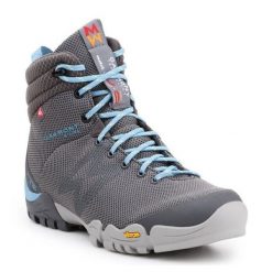 Buty trekkingowe Garmont Integra High Wp Thermal W 481051-603 czarne. Czarne buty trekkingowe na zimę, z materiału, bez zapięcia. Za 998.85 zł.