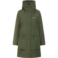 Parka dla kobiet Didriksons Ilma. Zielone kurtki przeciwdeszczowe Didriksons, na zimę, l, bez wzorów, bez kaptura. Za 1,107.00 zł.