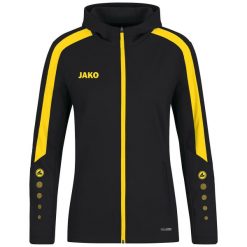 Bluza dresowa z kapturem Jako Power. Czarne bluzy z kapturem JAKO, l, bez wzorów, z dresówki, z kapturem. Za 386.50 zł.