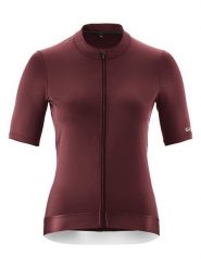 Gonso Koszulka kolarska "Road" w kolorze bordowym rozmiar: 40. Czerwone t-shirty sportowe Gonso, bez wzorów, z materiału, bez ramiączek, rowerowe. Za 145.26 zł.