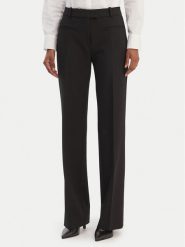 HUGO Spodnie materiałowe Hilayla 50555896 Czarny Slim Fit. Czarne spodnie materiałowe Hugo, bez wzorów, z materiału. Za 749.99 zł.