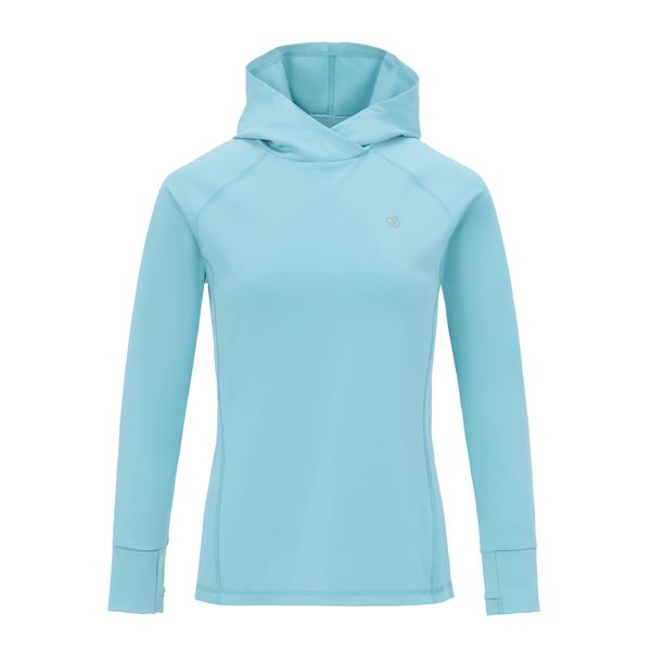 Bluza Z Kapturem Damska Refresh. Niebieskie bluzy Dare 2b, bez wzorów, sportowe, bez ramiączek, z kapturem. Za 159.99 zł.