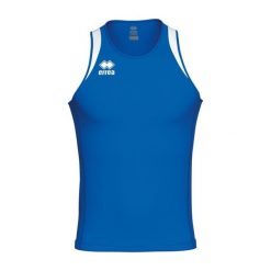 Tank top Errea Starter. Białe topy ERREA, bez wzorów, sportowe, bez kołnierzyka, bez ramiączek. Za 237.00 zł.