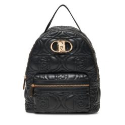 Plecak Liu Jo. Czarne plecaki Liu Jo, bez wzorów, bez dodatków. Za 439.99 zł.